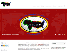Tablet Screenshot of aagf.org